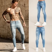 Men's Fashion skinny jeans boys Classic Elastic Cotton Slim Jeans Men Strech Denim Pants High Quality Black Casual Male Clothing