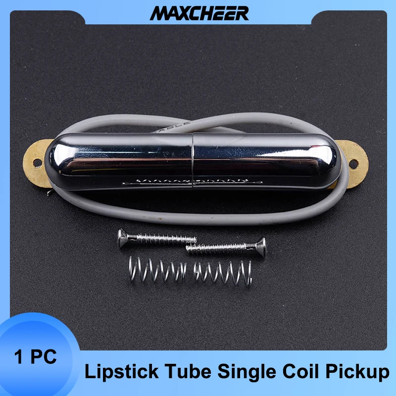

Lipstick Tube Single Coil Pickup Guitar Pickup for Electric Guitar Chrome Accesorios Guitarra Electrica