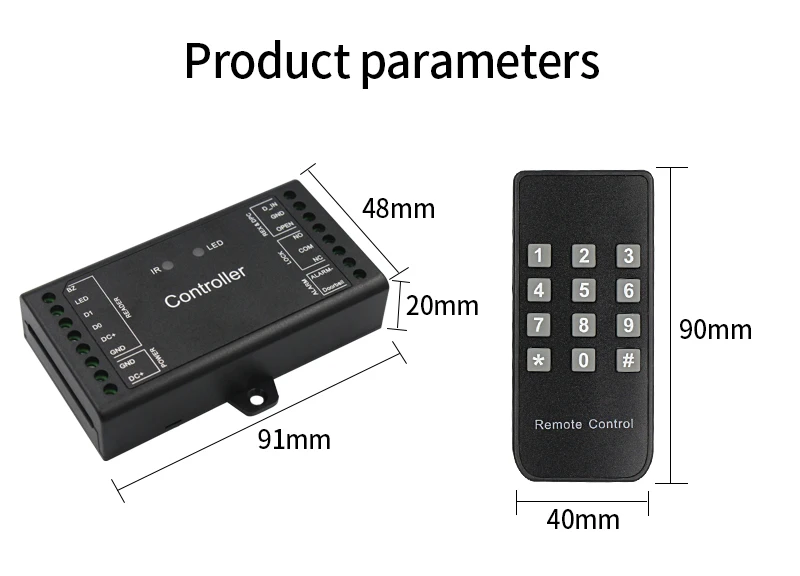 Access Controller RFID Reader Sboard-Mini Single Wifi Door Wiegand 26~37 Bits Ou