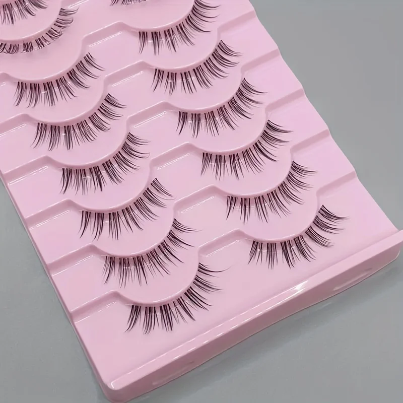 رموش اصطناعية ثلاثية الأبعاد ، مظهر طبيعي ، رموش ن...