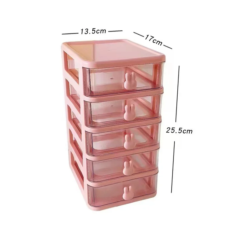 Makeup Organizer Makeup Storage Box Cosmetic Storage Box Storage Box 1pc Countertop Storage Box Makeup Storage Container Desktop Drawer Type Box Hair Accessories Sundries Rack
