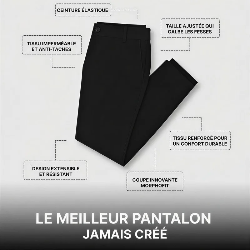 Customizable Male Pants Stretch Smart Casual Men's Trousers Office Quick Dry Suit Pants Straight Pants Street Dance