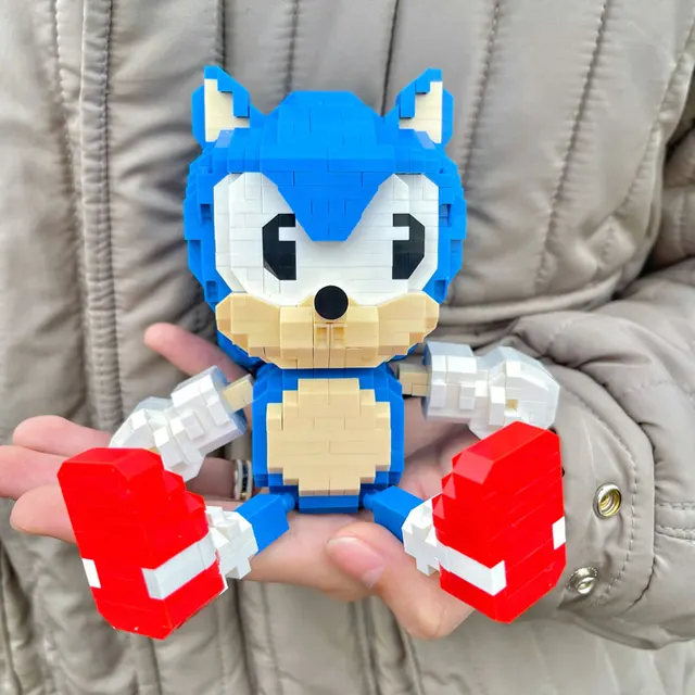 Anime Sonic The Hedgehog Building Blocks, Action Figure, Brinquedo dos  desenhos animados, Tijolos Montar, Brinquedos Educativos para Crianças,  Presentes de Aniversário - AliExpress