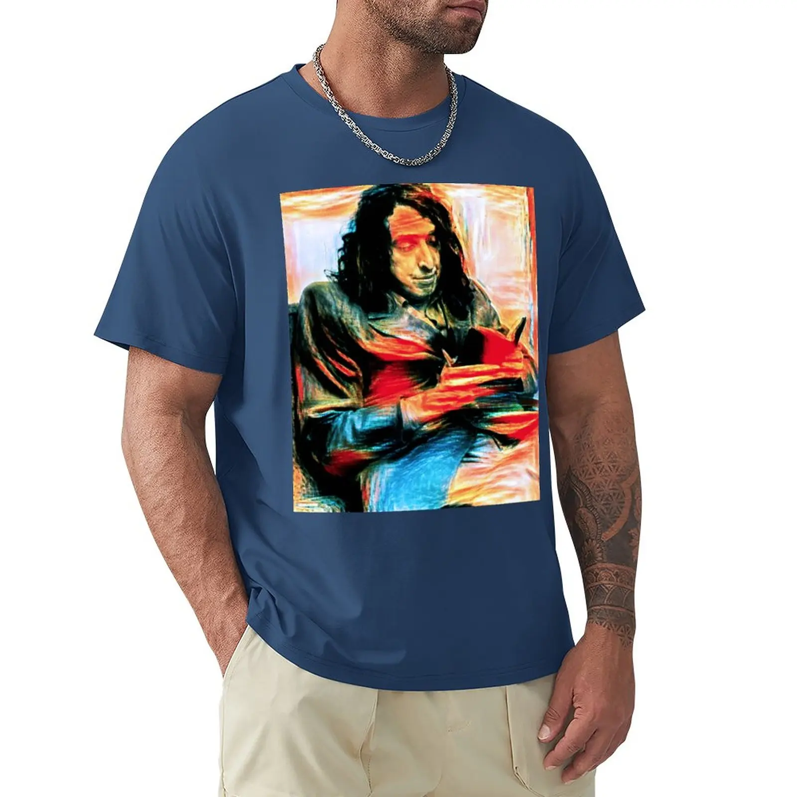 

Tiny Tim Reading T-Shirt Blouse korean fashion quick drying plain black t shirts men