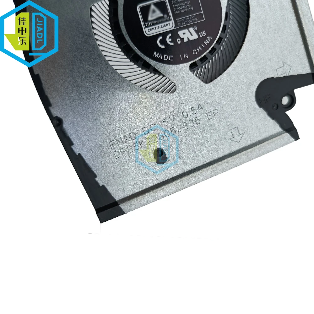 Ventiladores de Refrigeração para Asus Rog Strix G15 G513qe G513 qc G513ic ie ih G731qe G713ih 13nr0510p02011 13nr0510p01011 - Imagem 5