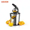VEVOR Electric Citrus Juicer Orange Juice Squeezer with Two Size Juicing Cones 300W Stainless Steel Orange Juice Maker 1