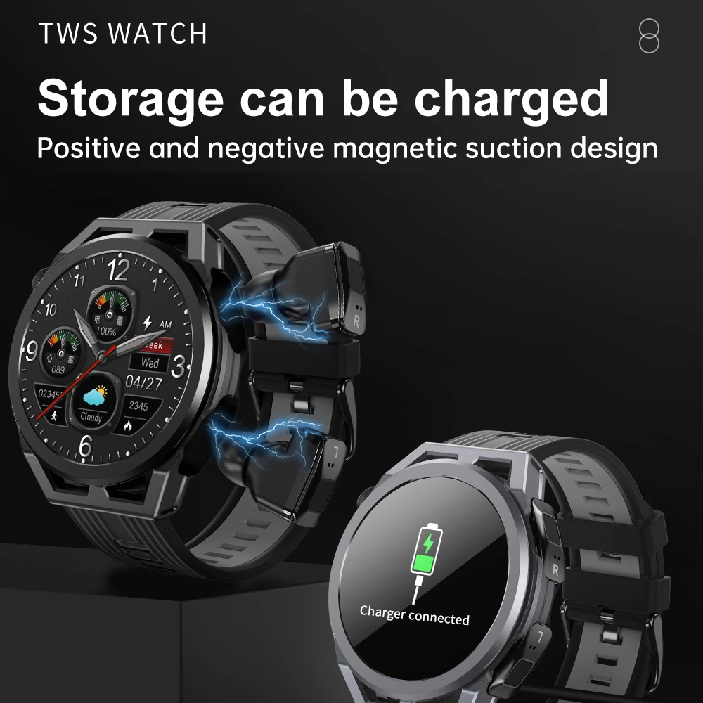TWS ̾ Ʈ ġ,  ȭ, , 4GB  ޸,   , 2 in 1 , NFC Ʈ ġ, 1.53 ġ, 2 in 1
