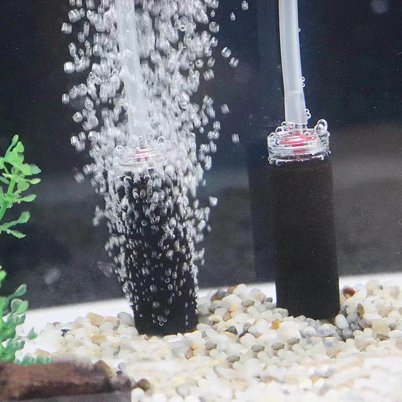 Air Bubble Stone with Non Return Check Valve Aquarium Fish Tank Aerator Pump Oxygen Diffuser Oxygen Mineral Bubbles Accessories 5