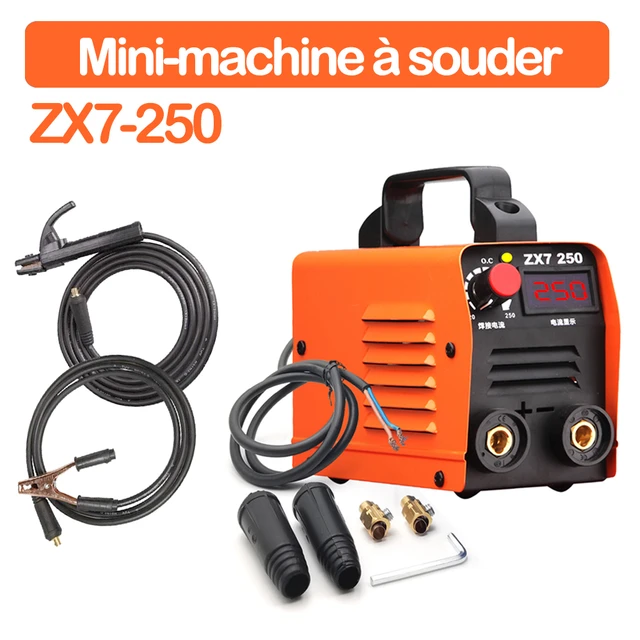 MINI POSTE A SOUDER A L'ARC PORTABLE ZX7-200P V 200AMP IGBT MMA