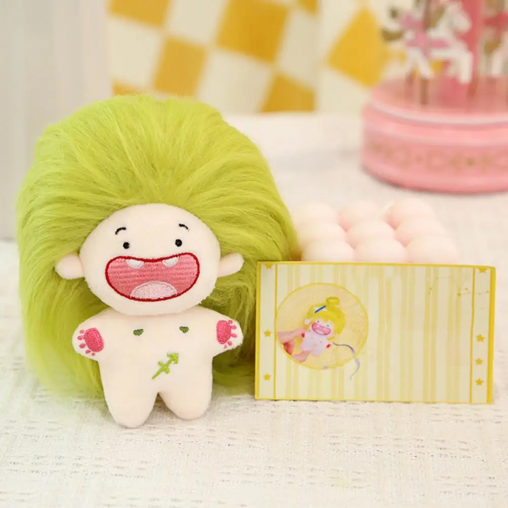 

Exquisite Soft Cloth Fluffy Hair Plush Idol Doll Girl Cotton Doll Toy Girl Gift Plush Baby Doll Naked Doll Toy