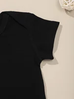 My First Halloween Baby Clothing Casual Fashion Short Sleeved Romper Trend Street Black Cheap Boys Girls Unisex Jumpsuit 4