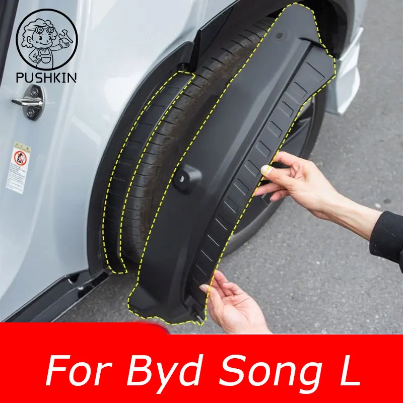 

Car Styling For BYD SONG L 2024 2025 2026 ABS Car Mud Flaps Splash Guard Mudguards MudFlaps Front Rear Fender Auto Accessories