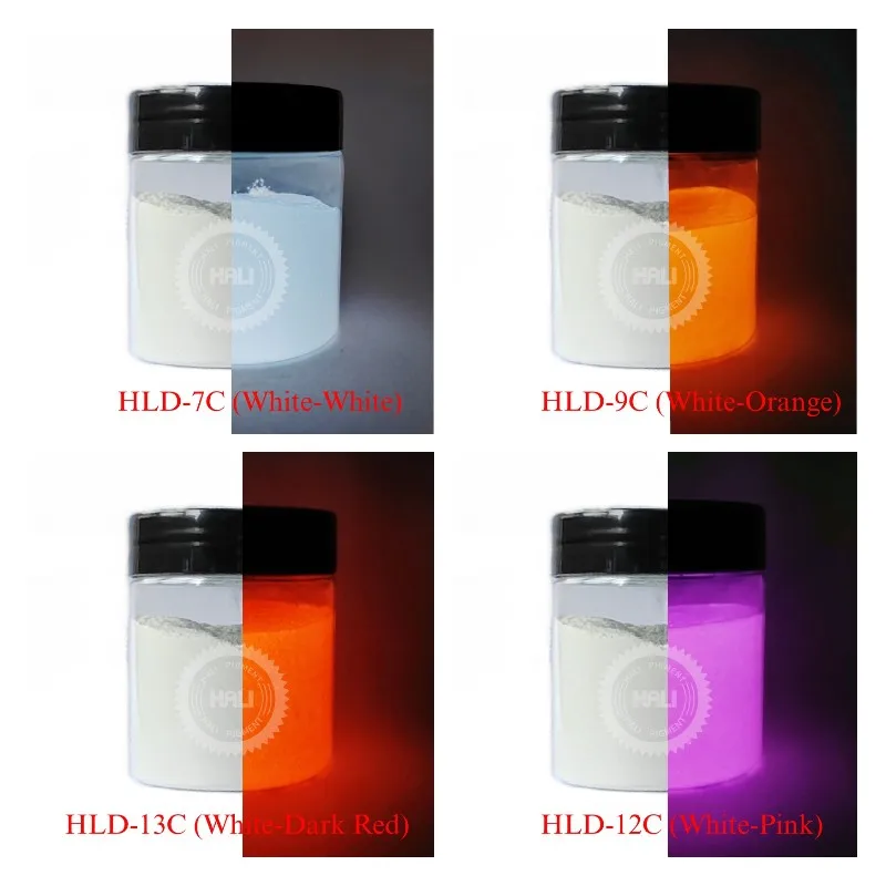 Glow in dark pigment photoluminescent powder luminous powder item:HLD-7C glowing color:white 1lot = 20g fluorescent pigment luminous pigment