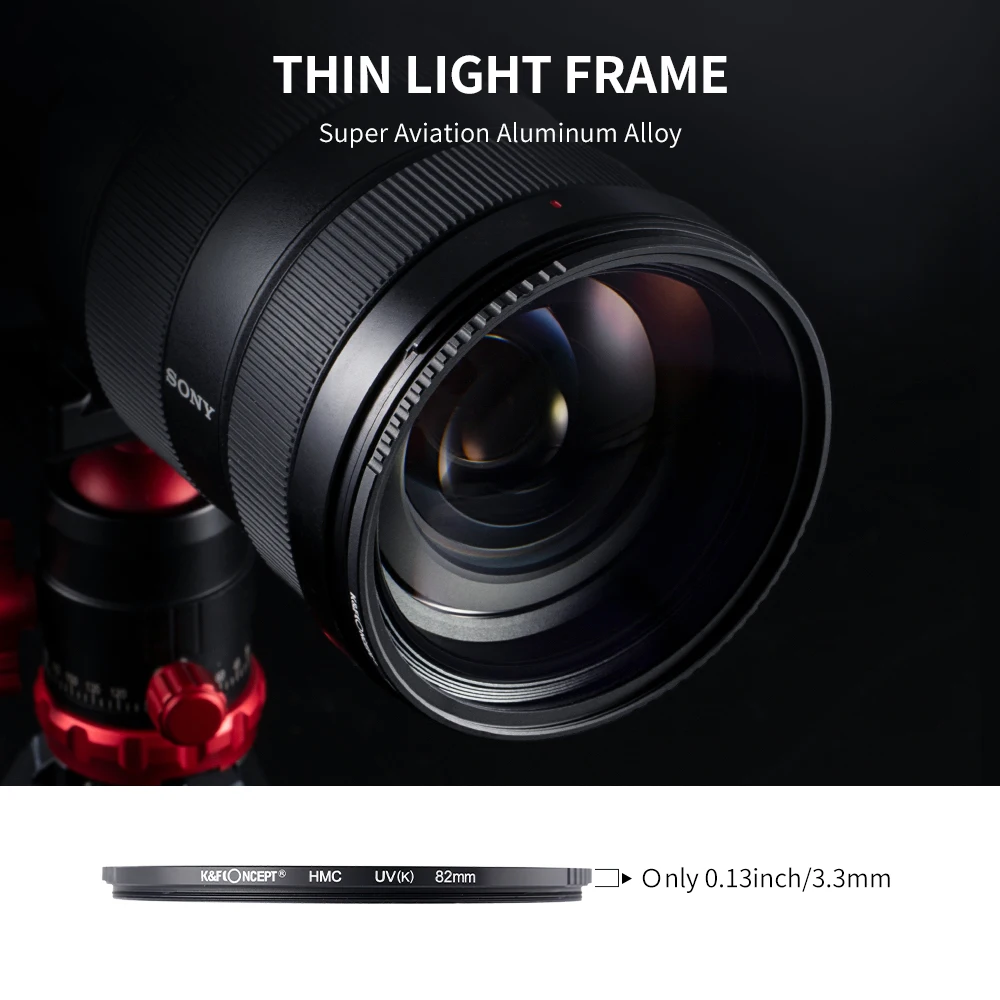 UV Filter uv filter camera lens filter photography filter Camera Len MC with Multi-Resistant Coating For Canon DSLR Len 37mm 49mm 52mm 58mm 62mm 67mm 77mm 82mm 86mm