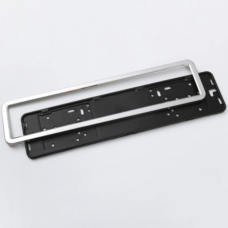 Car Universal UK EU Euro European German Russian license plate frame