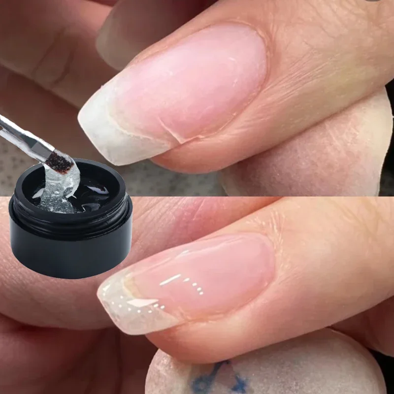 FiberCrackedNailRepairGlueExtendedHarmlessforBrokenNailsUV