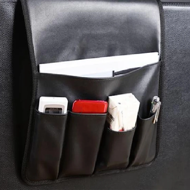 Sofa Armrest Organizer,Armchair Magazine Holders,Waterproof Remote Holder For Recliner Couch With 5 Pockets For Book Etc Durable