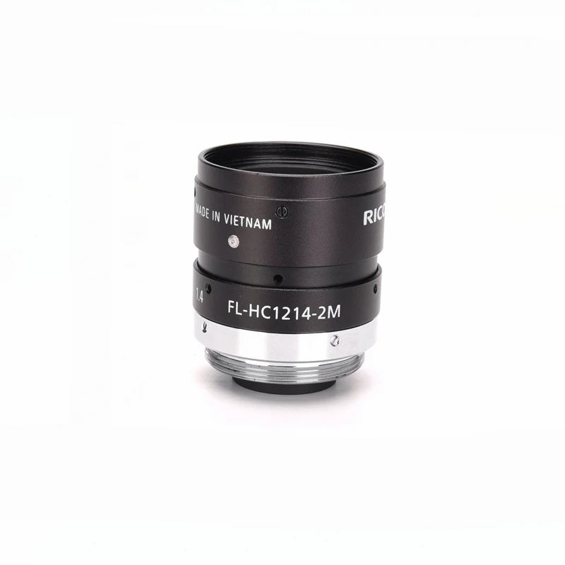 RICOH FL-HC1214-2M HD fixed focus industrial lens 12mm 1:1.4 in good condition