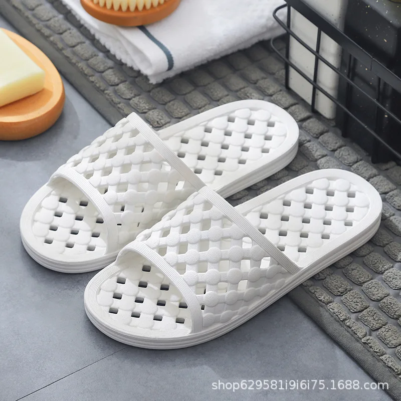 

Bathroom slippers for women in hotel bathrooms indoor home ladies slippers bathroom shower quick-drying non-slip slippers