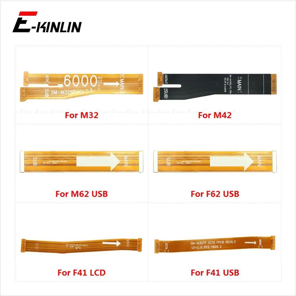 

10pcs New Main Board Motherboard Connection Flex Cable For Samsung Galaxy F41 F62 M32 M42 M62
