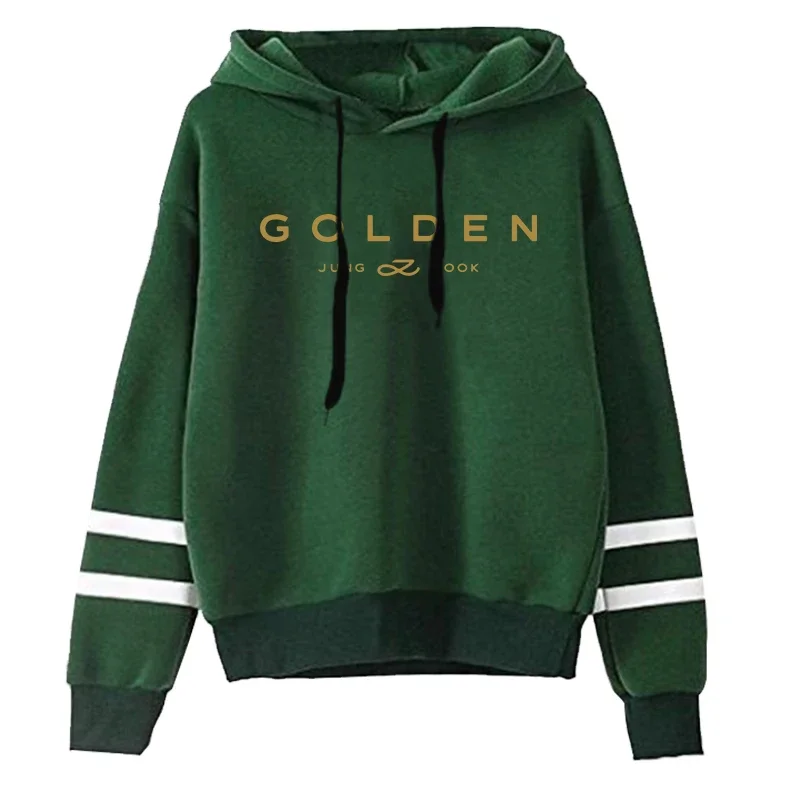 Jung Kook Fashion Hoodies for Women 2025 New Arrival Girls Cute Pullover Autumn Winter Daily Casual Sports Hooded Sweatshirts