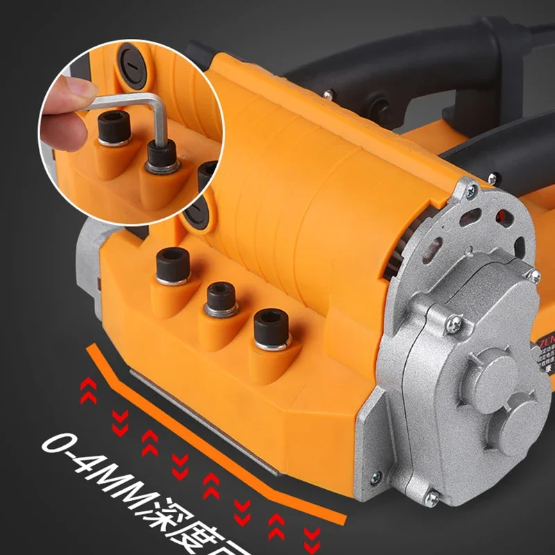 Wall planer shovel machine putty peeling shovel wall old renovation electric white ash planing dust-free