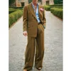 Men's Striped Suit Two Piece Elegant Fashion Suit Casual Fashion Work Wear Party Dresses Men's Halloween Costume Mens Clothing 1
