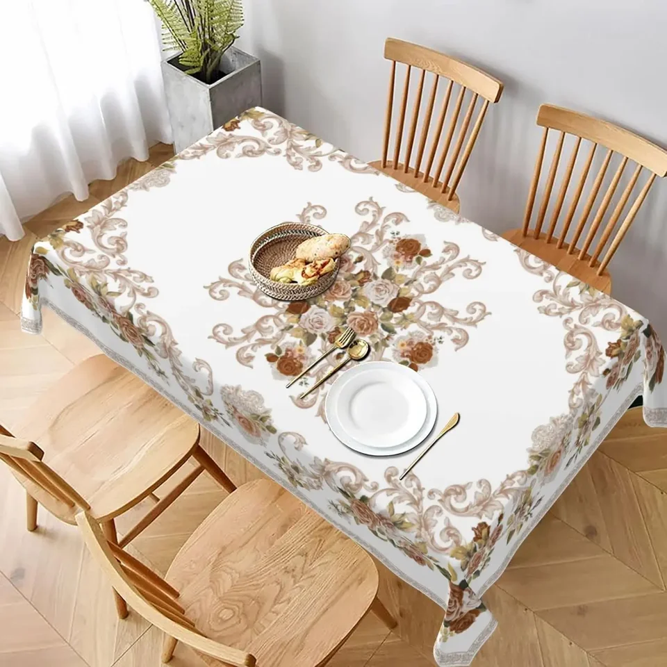 2 Tovaglie Jungle Style Con Bandierine - Set Completo Per Tavolo Da Picnic E Campeggio - Foto 6