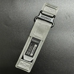 22mm Durable Nylon Loop Strap Replacement Band - Huwei Watch 3 3Pro (Grey)