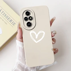 Sunflower Painted Soft TPU Phone Case - Pretty Girls Design for Honor 200 Pro (TYbai1003)