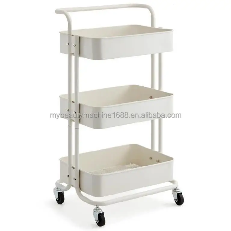 3 in 1 Professional Makeup Aluminum Cosmetics Storage Trolley Rolling Wheels with Trays and Drawer professional 7 drawer workbench workshop garage metal rolling wheels tool box roller trolley tool cabinets