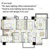 Smart Track Lights Changeable Magnetic Rail Tuya APP Control Smart System LED Lamp Magnet Track Ceiling Indoor Living Lighting 6