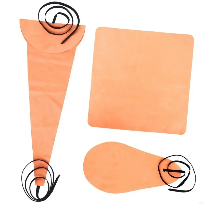 Saxophone Cleaner Swab for Through Tube Inside Cleaning Cloth Saxophone Cleaning Rag Clarinet Cloth