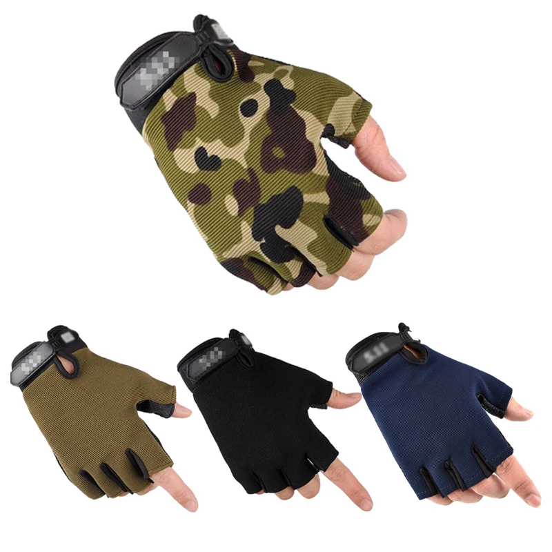 

Half-finger Cycling Gloves Men And Women Spring And Summer Outdoor Sports Breathable Non-slip Tactical Gloves