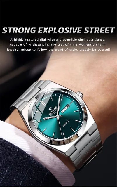 New Gifts Casual Business Top Blue Clock Men Luxury Watch Automatic Watches - Image 4