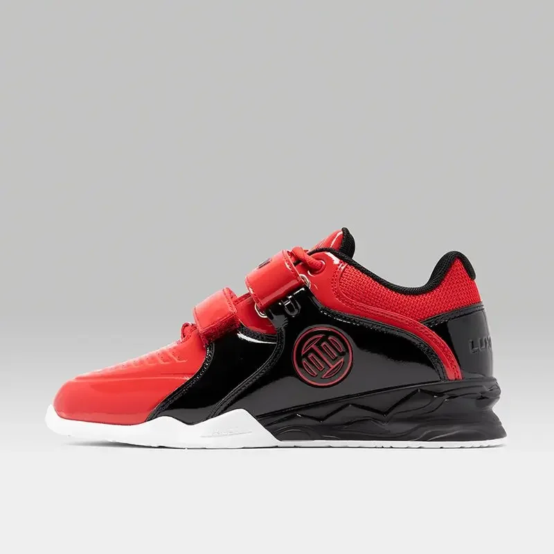 Professional Men Weightlifting Boots White Women Weightlifting Shoes Good Quality Hard Pull Deep Squat Shoes Fitness Sneakers 2