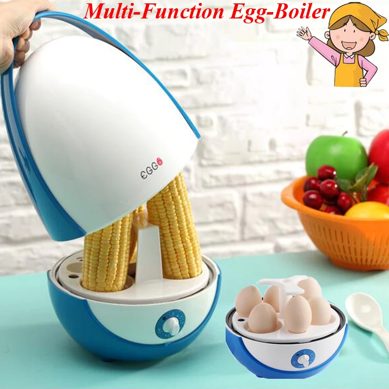Multi-function Egg Boiler Household Poacher Cooking Machine Automatic Power-off Steamer