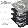 Pet Feeding Dropshipping Pet Placemat for Food and Water Bowl, with Waterproof Rubber Backing, Quick Dry Water Mat for Dog Cat 6