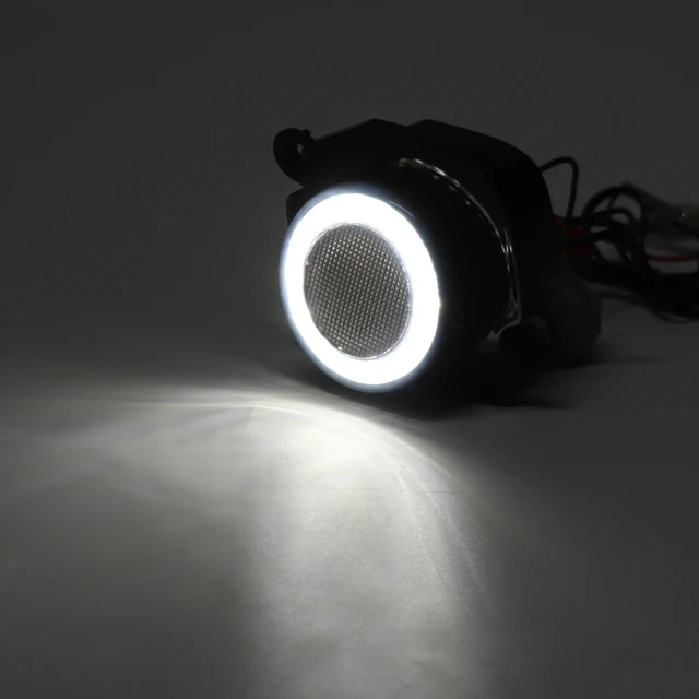 2PCS LED Turn Signal Light Fog Light DRL Daytime Running Light Angel Eye Front Marker Lamp For Suzuki Jimny JB64 JB74 2019 2020 4