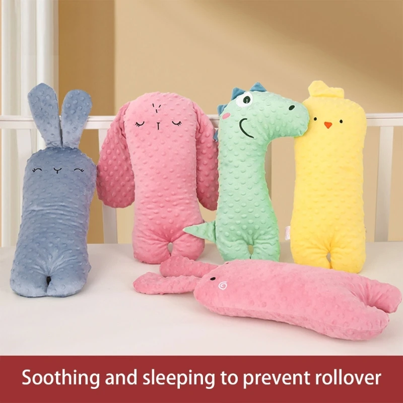 Newborns Cuddly Pillow Infant Side Sleep Cushion Breathable Comforting Pacify Soothing Toy for Restful Sleep 5