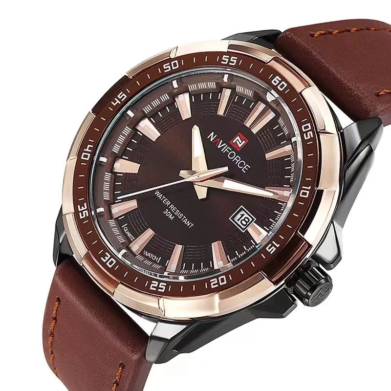 Quartz Watch For Men Top Brand Luxury Fashion Sport Watch Waterproof Clock Army Military Leather Strap Men Watch Reloj Hombre