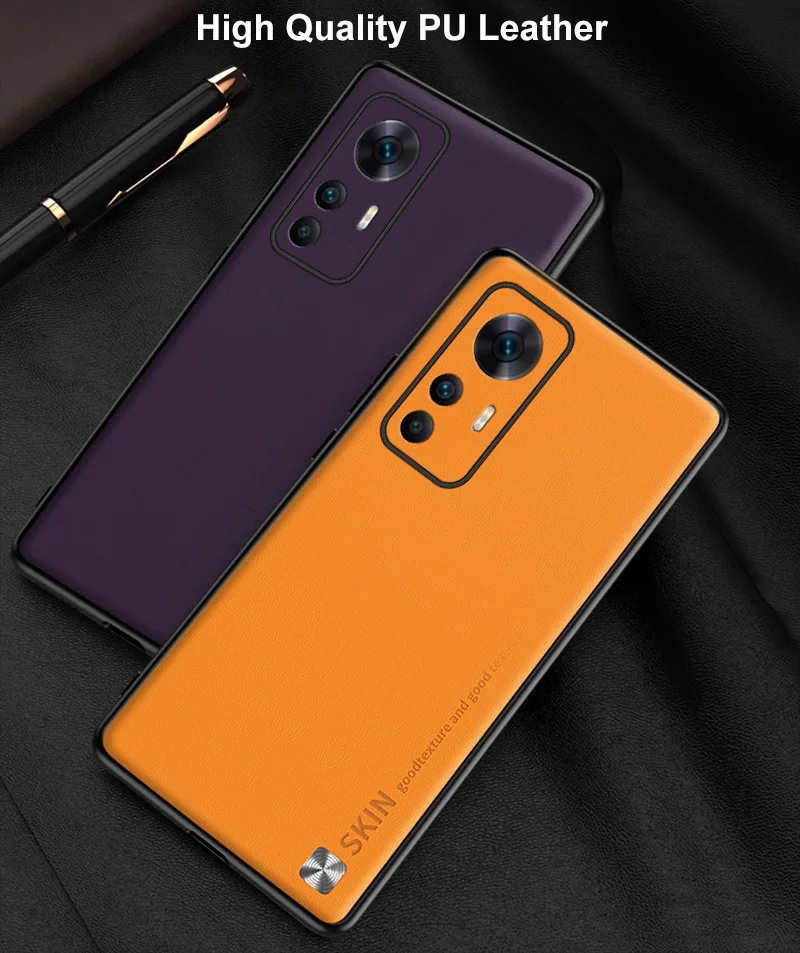 Luxus PU Leder Telefon Fall Für Xiaomi Mi 12 Lite 12X 12 Pro 12S Ultra Mi 9 11i 10 11 Lite 5G NE 10S Matte Abdeckung Silico_voghion.com