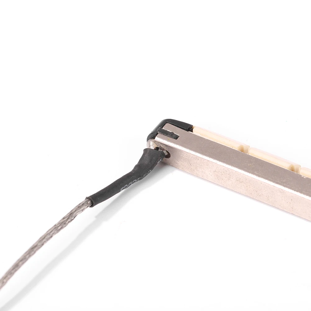 Acoustic Guitar Bridge Saddle Rod Piezo Metal Rod Folk Guitar Pickup Stick  Stringed Instruments Replacement Parts