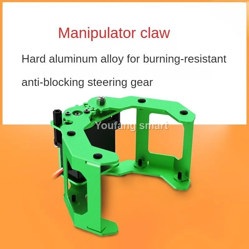 아두이노 로봇 암 DIY 키트용 녹색 로봇 클로, 132mm 개방 금속 로봇 그리퍼, 대형 기계식 클로 클램프 서보 MG996/DS3218