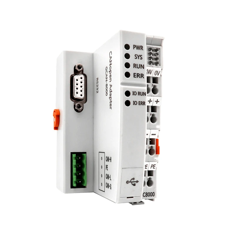 

EtherCAT/CANopen/Modbus/Profinet Protocol Standard Slave Adapter GCAN-IO Coupler Series Can Connect Expansion Modules