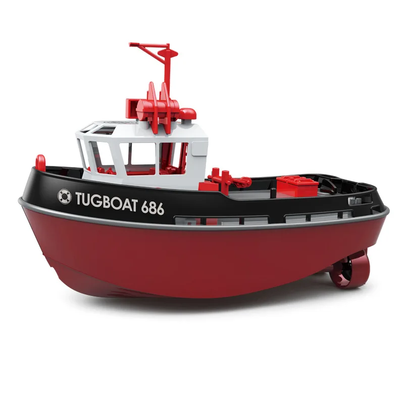 1: 72 Remote Control Tugboat Dual Motor Power Remote Wireless Remote Control Parent-child Game Boy Birthday Gift 6