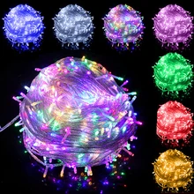 

Holiday Lighting Led Christmas Lights Outdoor party lights String Lights Garlands Decoration For Party Wedding Garden Street