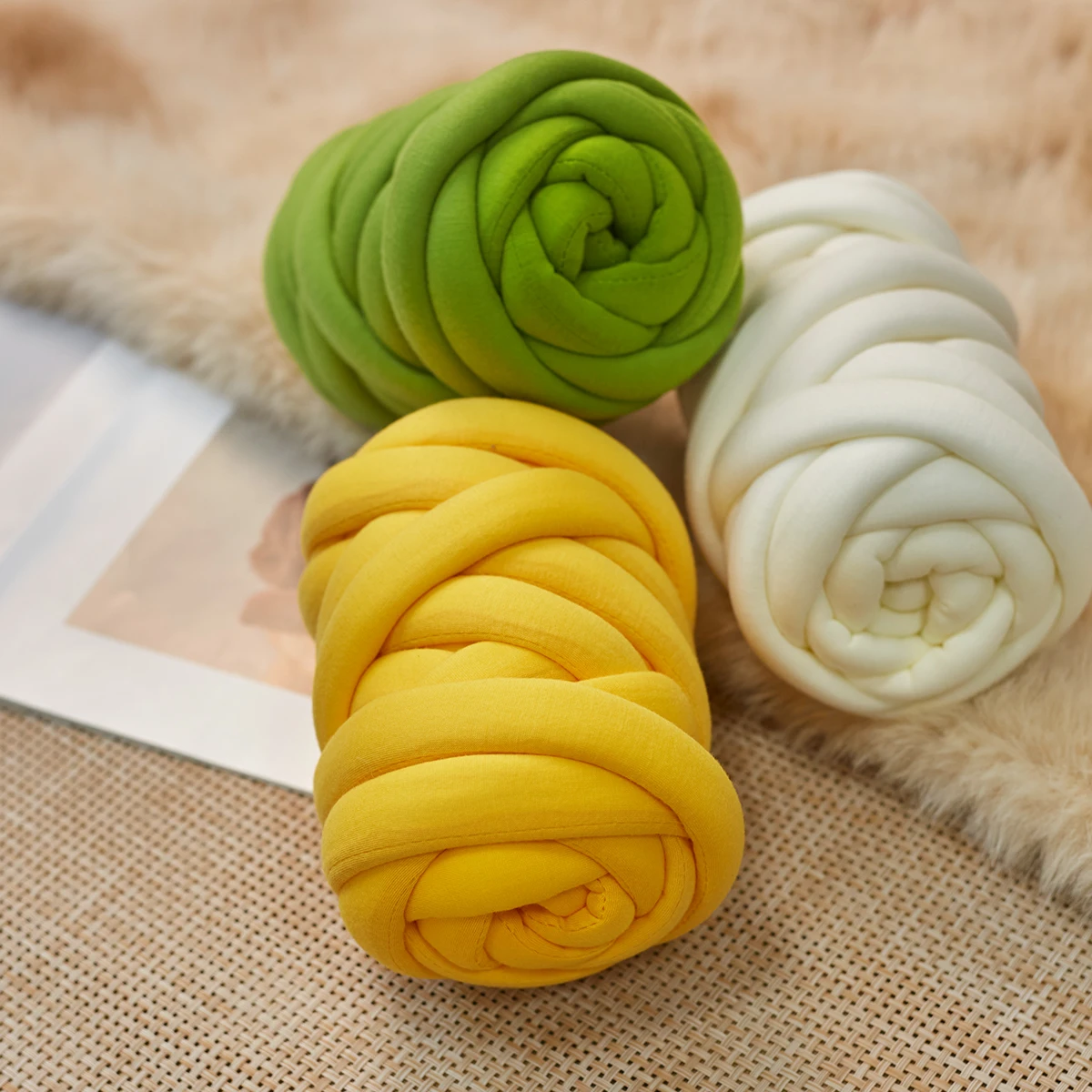 250g core cotton heart cloth Iceland line super thick Iceland wool special coarse bag wool group manually weaving DIY 2