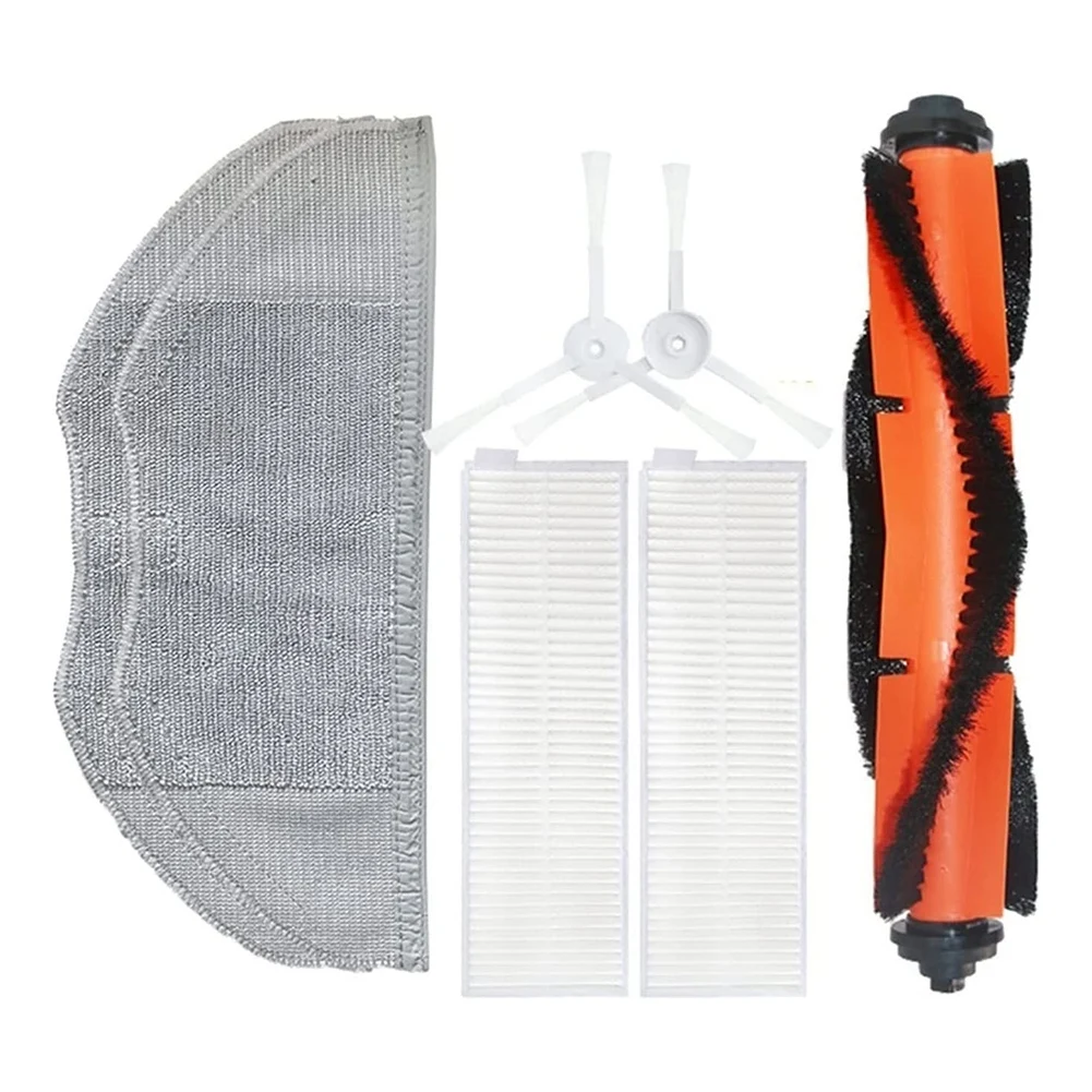 

Для робота-пылесоса Xiaomi Mi Essential Mijia G1, аксессуары, основная боковая щетка, Hepa фильтр, Швабра, тканевые аксессуары