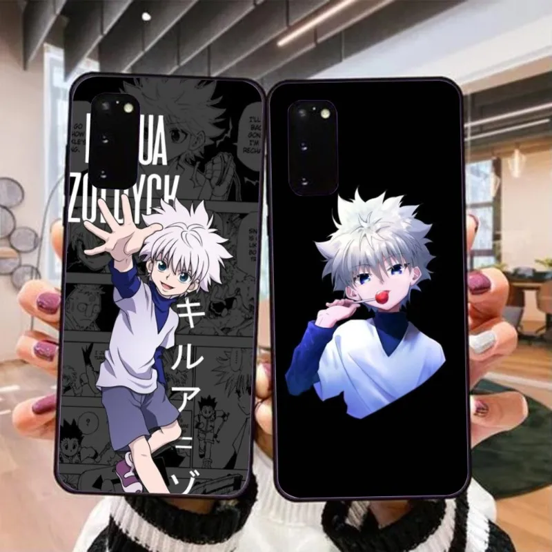 Custodia Per Telefono Hunter X Hunter Killua Per Realme Gt 2 9I 8I 7I Pro X50 X2 C35 C21 C20 C11 C3 Cover Morbida Nera Per Telefono Funda